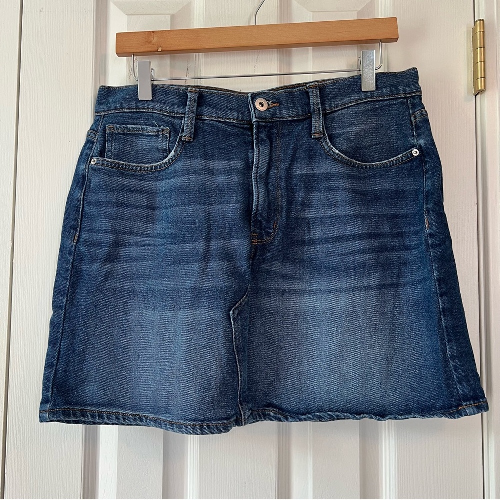 Arizona Jean Company Dark Blue Denim Mini Skirt